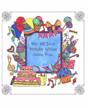 A Birthday Coloring Book Just for You! - Live Your Life in Color Series - Coloring Book Zone