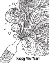 Color Your Way to a Merry Christmas - Live Your Life in Color Series - Coloring Book Zone