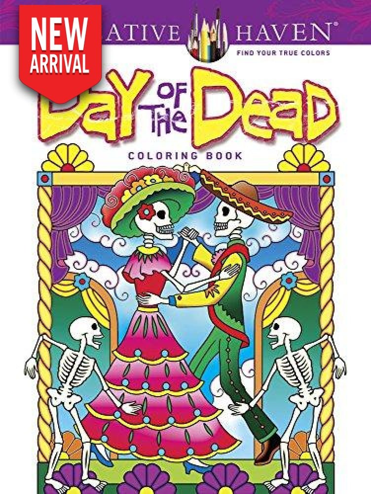 Creative Haven Day of the Dead Coloring Book - Coloring Book Zone