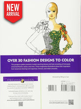 Flower Fashion Fantasies - Coloring Book Zone