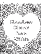 Flowers & Plants for Adults Who Color, Volume 2 - Live Your Life In Color Series - Coloring Book Zone
