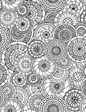 Geometric Designs for Adults Who Color - Live Your Life in Color Series - Coloring Book Zone