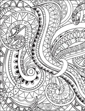 Geometric Designs for Adults Who Color - Live Your Life in Color Series - Coloring Book Zone