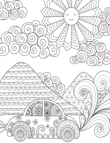 A Special Coloring Book for Young People - Live Your Life in Color Ser –  Coloring Book Zone