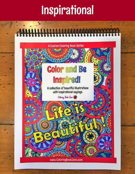 Winter Wonderland Coloring Book - Live Your Life in Color Series – Coloring  Book Zone