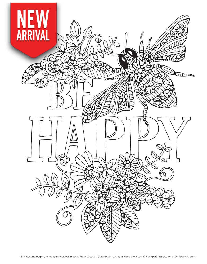 Creative Coloring Inspirations from the Heart: Art Activity Pages to Relax and Enjoy! [Book]