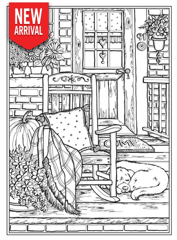 Creative Haven Country Farm Scenes Coloring Book: Relax & Find Your Tr –  Lay it Flat Publishing Group