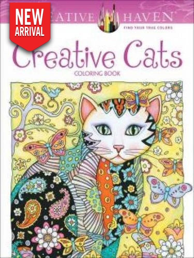 Creative Haven Creative Cats - Coloring Book Zone