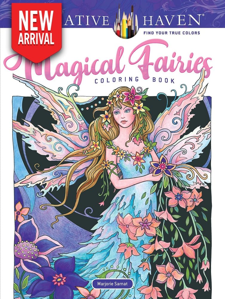 Creative Haven Magical Fairies - Coloring Book Zone