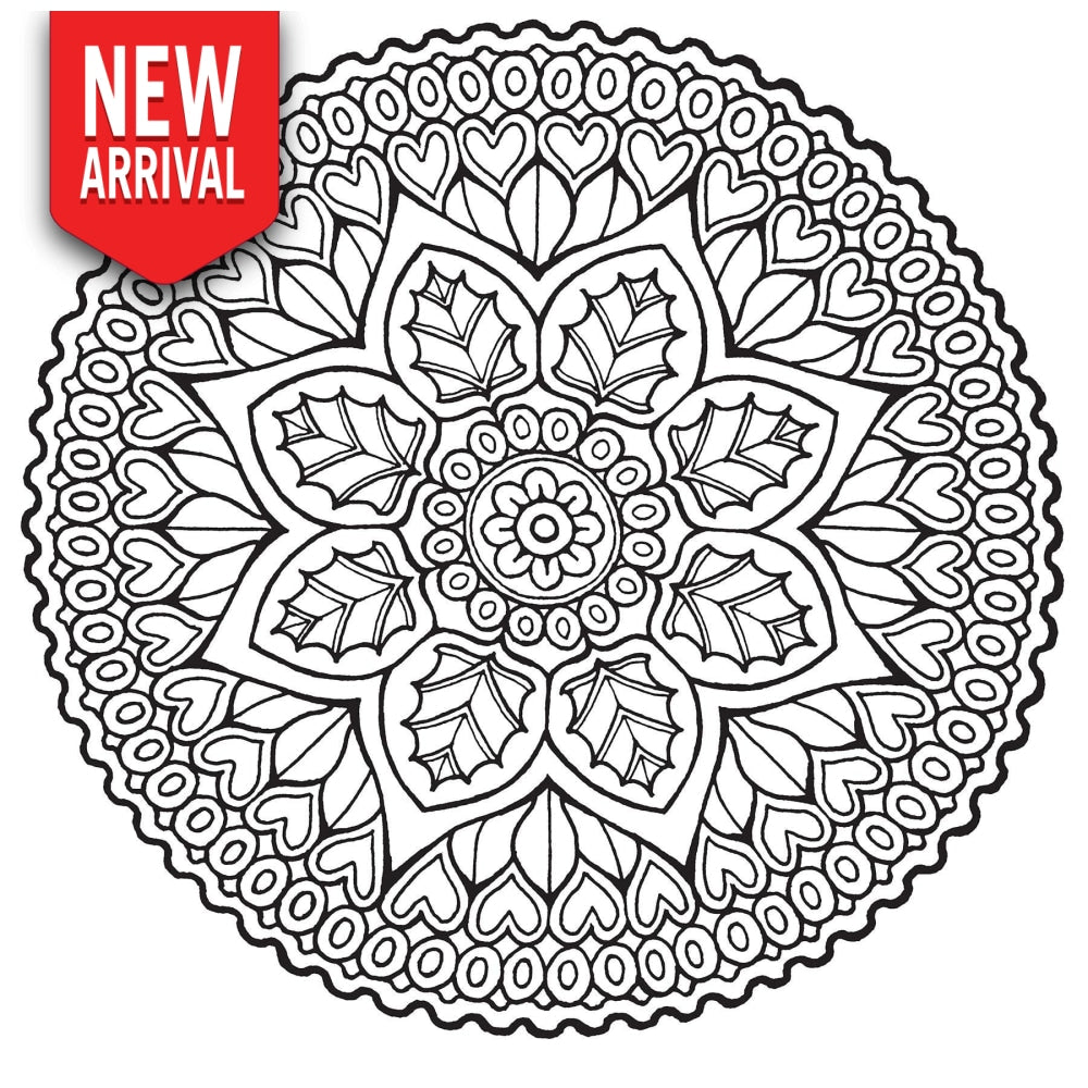 Magical Mandalas 021 done with alcohol markers  Creative haven coloring  books, Coloring book pages, Mandala coloring