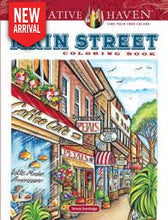 Creative Haven Main Street Coloring Book - Coloring Book Zone