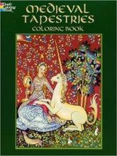 Medieval Tapestries Coloring Book - Coloring Book Zone