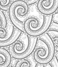 Stress Less Coloring: Paisley Patterns - Coloring Book Zone