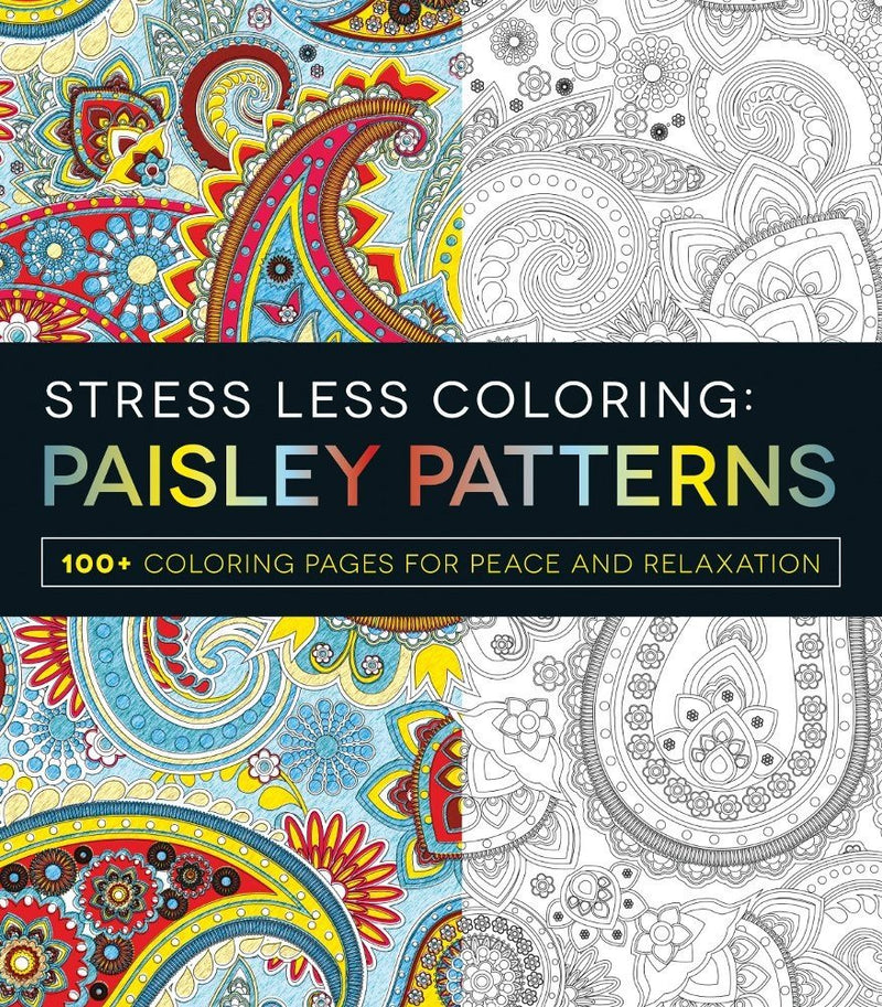 Paisley Stress Relief Coloring Book for Adults: Flower and  Paisley Designs (Volume 1): 9781548177447: V Art: Books