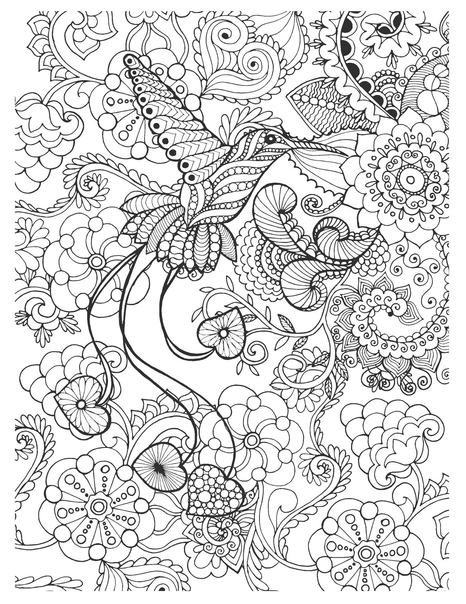 Amazing Animals for Adults Who Color - Live Your Life in Color Series - Image 5