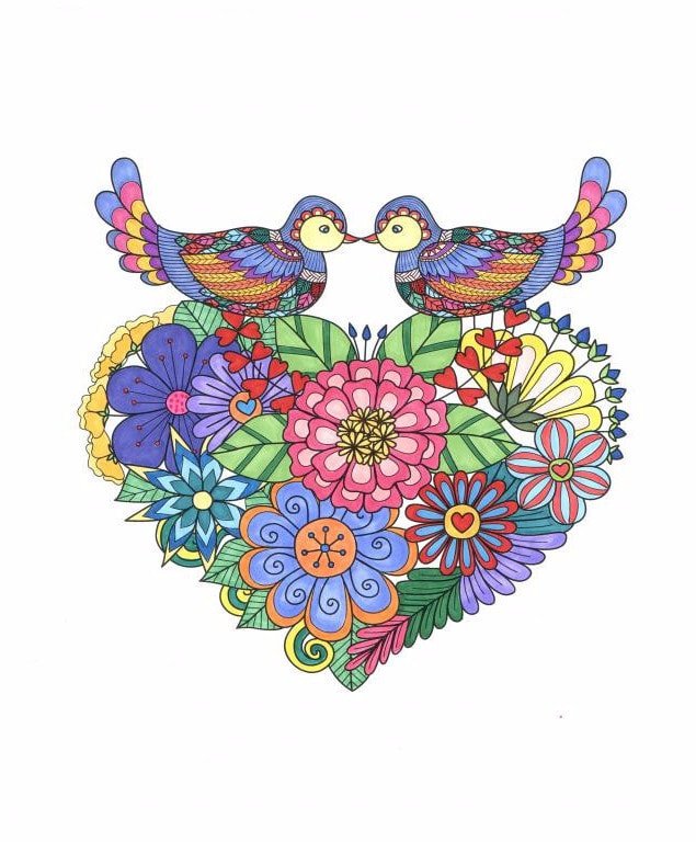 Amazing Animals for Adults Who Color - Live Your Life in Color Series - Image 9