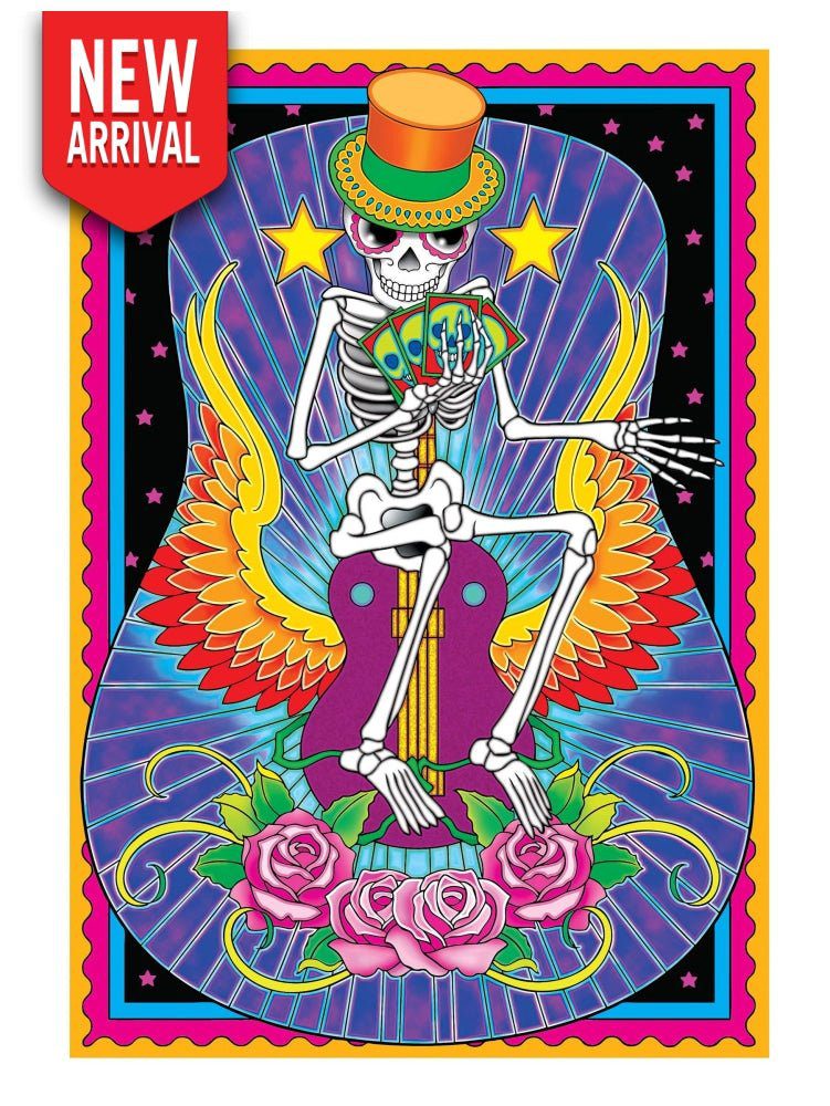 Creative Haven Day of the Dead Coloring Book - Image 4