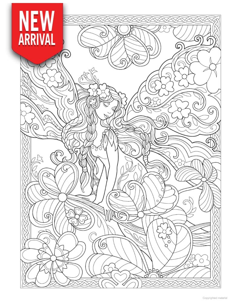 Creative Haven Magical Fairies - Image 3