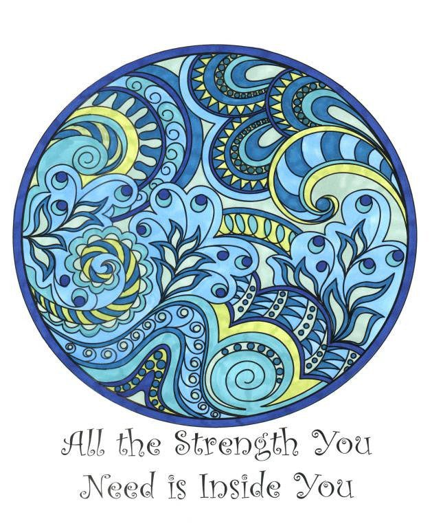 Health Challenges Coloring Book - Medium to Detailed Designs - Image 8