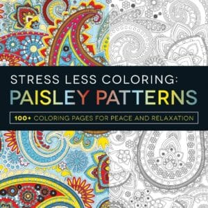 Stress Less Coloring: Paisley Patterns